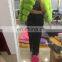 2017 newest colorful european style fox fluffy Luxury women fox fur coat