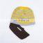 Men 's Hat Hooded Knit Hat Warm And Winter Warm Cloth Woolen Hat