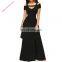 Wholesale Fashion Cold Shoulder Front Slit Womens Maxi Long Dress