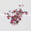 Crystal ab color flat back glass rhinestones for dresses decoration