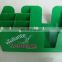 Plastic PS decorative bar caddy napkin straw holder with custom CMYK full color printing