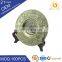 Custom Decoration engraved carving zinc alloy antique bronze 3d round metal award commemorative souvenir plate
