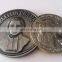 3D relief zinc cast commemorative coins as the souvenir of an event or individual