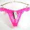 Yun Meng Ni Sexy Underwear Transparent Lace G-string Free Size Women's Thongs Stock Lingerie