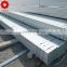 hot dip rectangular pipes /pre galvanized square steel pipe/rectangular tube
