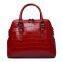 European and   American style leather women's bag fashion shell bag crocodile-print cowhide   bag