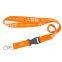 Ribbon lanyard factory Polyester hollow cotton rope Exhibition badges lanyard Customizable logo