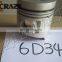 diesel engine 6D34 piston ME088990 ,excavator spare parts,6D34 engine parts