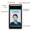Wall-Mounted Quick Identity Verification Attendance Record Function Human Body Temperature Measurement Camera