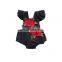 flower pattern fly sleeve Toddlers Soft Newborn Bodysuit wholesale Girls Romper
