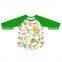 Children 100% Cotton Shirt Frock Designs Tops Back To School Raglan T-Shirts
