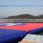 Giant swinging water sport game inflatable trampolines from China for lake