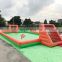 2018 Football Pitch Inflatable Soap Soccer Football Field