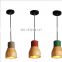 Nordic Minimalist  Pendant Hanging Lamp Wooden Chandelier For Cafe Shop