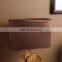 European vintage design cheap resin modern bedside lamps gold with custom logo