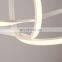 Modern Ship Chandelier LED Hanging Light Fixture for Contemporary Living Room