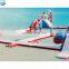 2018 Factory high quality 0.9mm pvc tarpaulin new inflatable floating obstacle aqua park prices