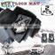4pcs Ferocious Wolves Car pads Carpet Universal Car Floor Foot Mats Sublimation Anti-Slip Neoprene Interior Protect Accessories