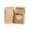 Bakery Bags With Window Kraft Paper Bags Tin Tie Tab Lock Bags Brown Window Bags Cookie Bags, Coffee Bags