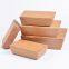Disposable Take Away Kraft Paper Packaging Food Boxes For Restaurant