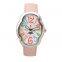 Stainless Steel Women Watches Genuine Leather Strip Multi-function Lady Fashion Watch