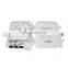 Tanghu Fiber Optic Module 1X8 Core Outdoor Fiber 8 Port Splitter Distribution Box FTTH FTTX IP65 ABS Plastic White or Black