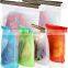 Food-grade reusable silicone food storage bags for sandwich, liquid, snack, meat, vegetable