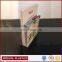 3pocket leaflet display clear custom A4 acrylic brochure holder