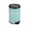 Households Bathroom  Trash Can Steel Powder Coating Waste Bins 3L 5L 12L Garbage Can