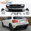 Diffuser & exhaust tip for Mercedes Benz GLA class  X156 pre facelift ABS diffuser  2014-2017