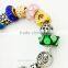 MNP120 2015 Charm jewelry bracelet European style beaded crystal bracelets