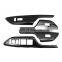 Factory Fit Armrest Window Lock Switch Lift Cover Carbon Fiber For Honda Civic 2016-2018