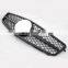 Front grill for Mercedes benz  C class W204 one horizontal all glossy black style 2007-2014