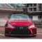 High quality PP material Body kit for Lexus IS 2006-2012 change to 2021 f-sport style include front bumper assembly with grille