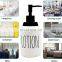Custom design lotion dispenser ceramic liquid soap dispenser
