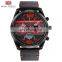 MINI FOCUS MF0068G Luxury Brand Men Watches Leather Strap Quartz Wrist Watch Men Waterproof Sport Clock Mens Wristwatch
