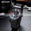 SANDA 1025 Luxury Special Rotating Men Watches Stainless Steel Japan Quartz Watch Male Business Wristwatch
