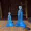 Crystal Liuli Zen CultureTable Decorative Abstract Zen Garden Little Monk Statues - Meditation for Desk