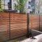 Aluminum horizontal slat fence