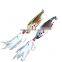 Byloo Metal Jig with High Speed Spoon 50mm/24g Spinner Bait Bass Fishing Lures Metal VIB Fishing Jig Spoon