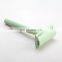 American  hotel mens green metal brass handle safety shaving private label razor