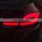 Upgrade to G30 G38 LCI looking style through taillamp taillight with center light for BMW 5 series F10 F18 tail light 2011-2017