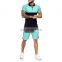 Custom Summer Casual Tracksuit Outfits T-Shirts and Shorts Set Running Jogging Sports Suit Set