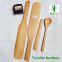 Christmas gift bamboo kitchen cooking utensil set bamboo spoon set fork