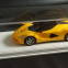 Acrylic Model Car Display Box Plexiglass Toy Display Case with PU Bottom