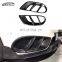 W205 C Class Sport Передний бамперный спойлер, крылья и канарды для Mercedes Benz C CLASS W205 Sport