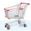 steel retail Asian Metal Supermarket goods hand Trolley