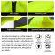 USA Wholesale Green or Yellow High Visibility Reflective Vest Safety Vest with Pockets Big Size For Traffic Construction Security Guard Biking