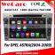 Wecaro Android 4.4.4 touch screen in dash 6.95" car stereo gps navigation for opel astra h 2006-2011