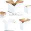 C1S White Cast Coated Paper Ivory Board Two Side White FBB For Invitation Card